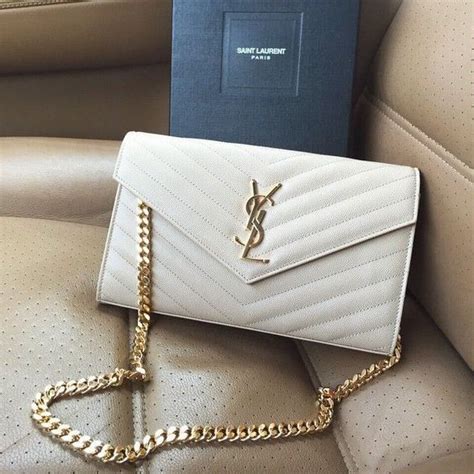 borsetta ysl bianca|Saint Laurent Bags .